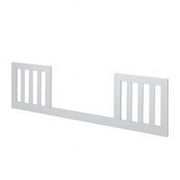 55 x 14 x 1 in. Toddler Rail, White